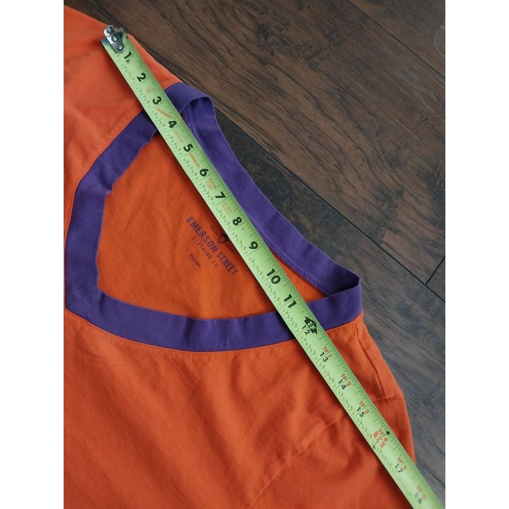 Clemson University Emerson Street Clothing Co Women's Pajama Sleep Shirt Sz XL - Picture 8 of 8